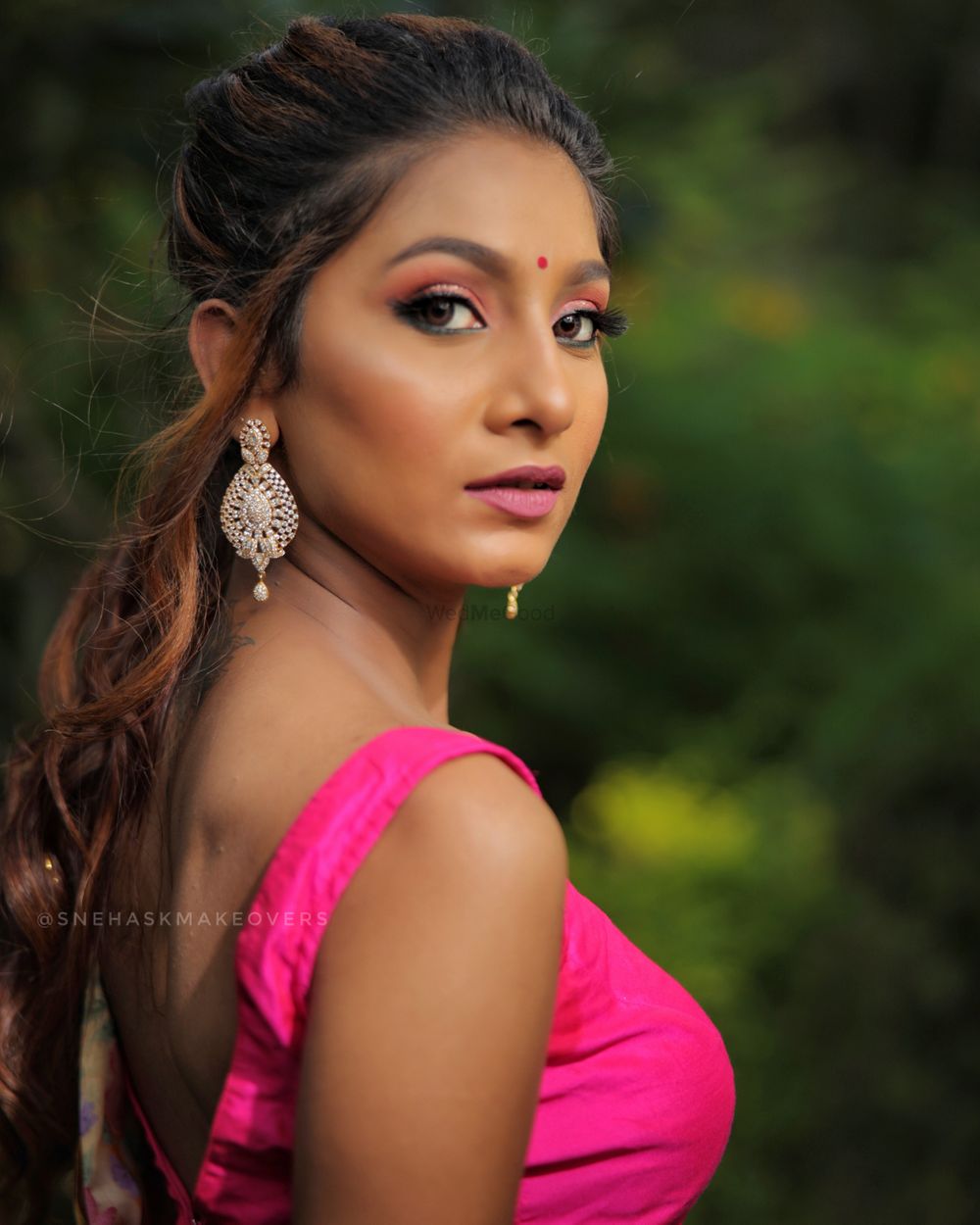 Photo From Vishakha's Glam look - By Sneha SK Makeovers