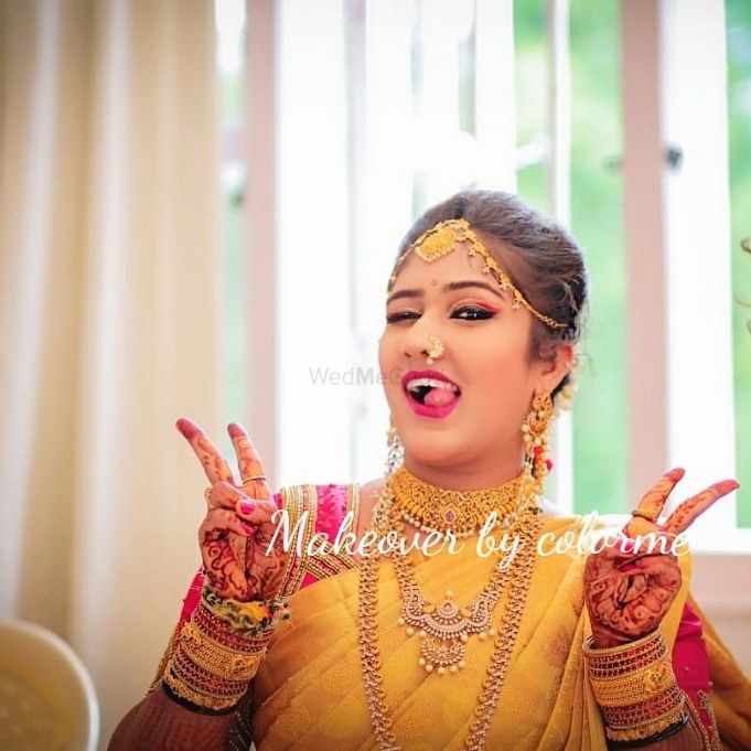 Photo From Swetha s Wedding - By Color Me Bridal Makeovers