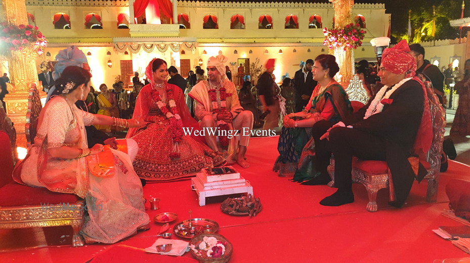 Photo From Kriti and Varun's Wedding at Jagmandir Palace - By WedWingz Events