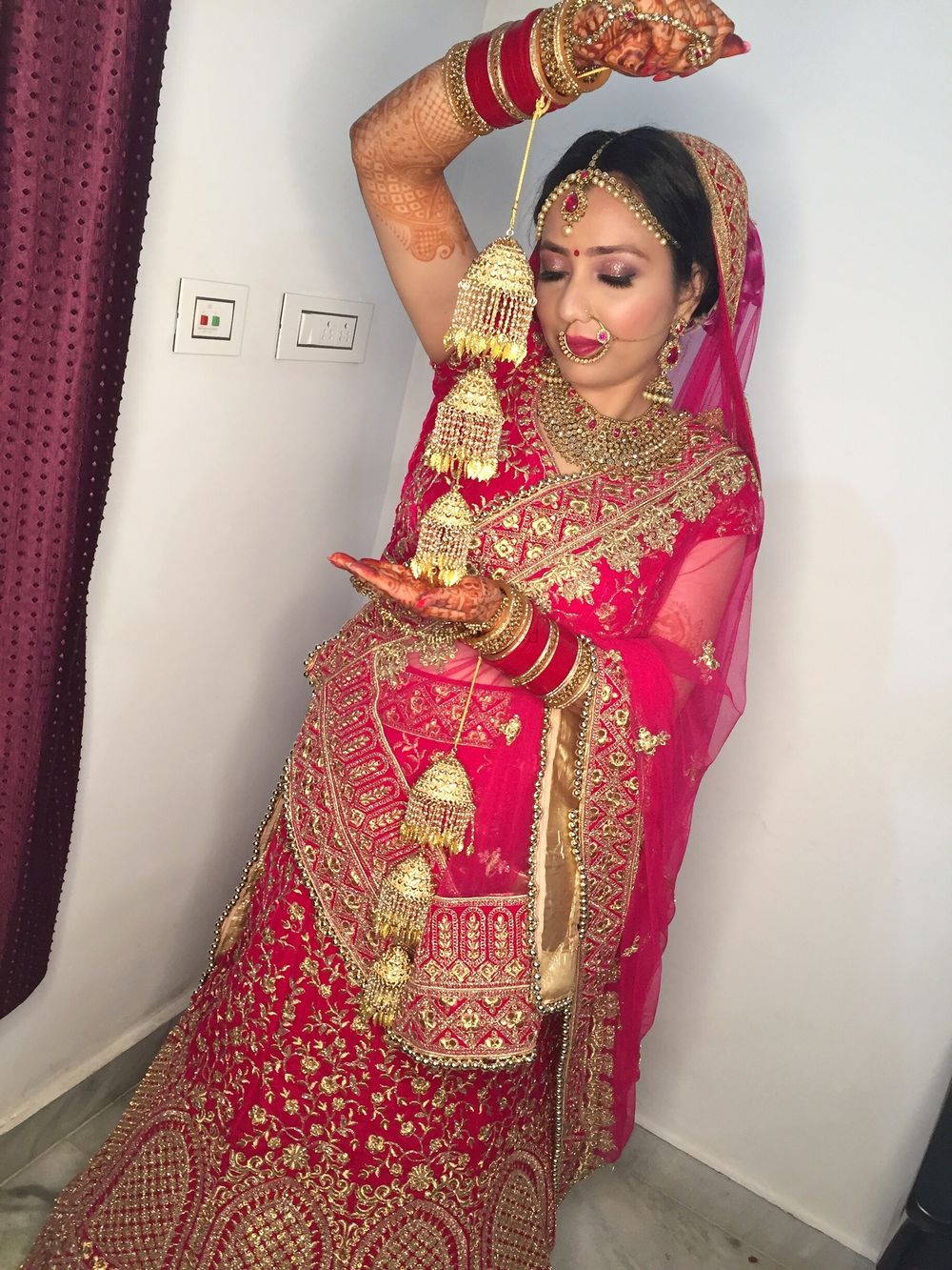 Photo From Anjali wedding Day - By Makeup by Prabhjot Kaur