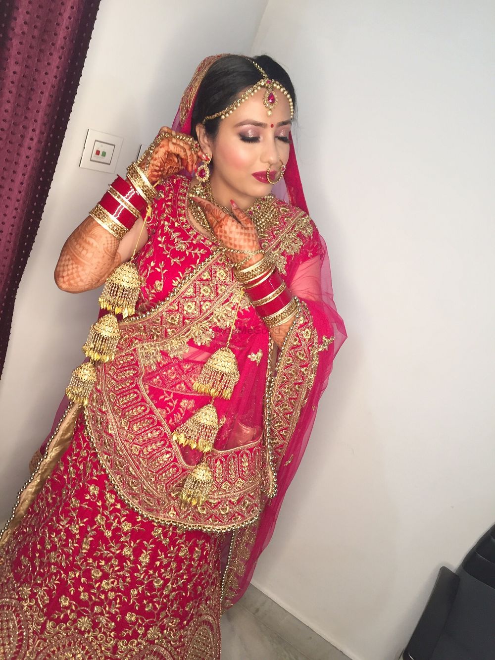 Photo From Anjali wedding Day - By Makeup by Prabhjot Kaur