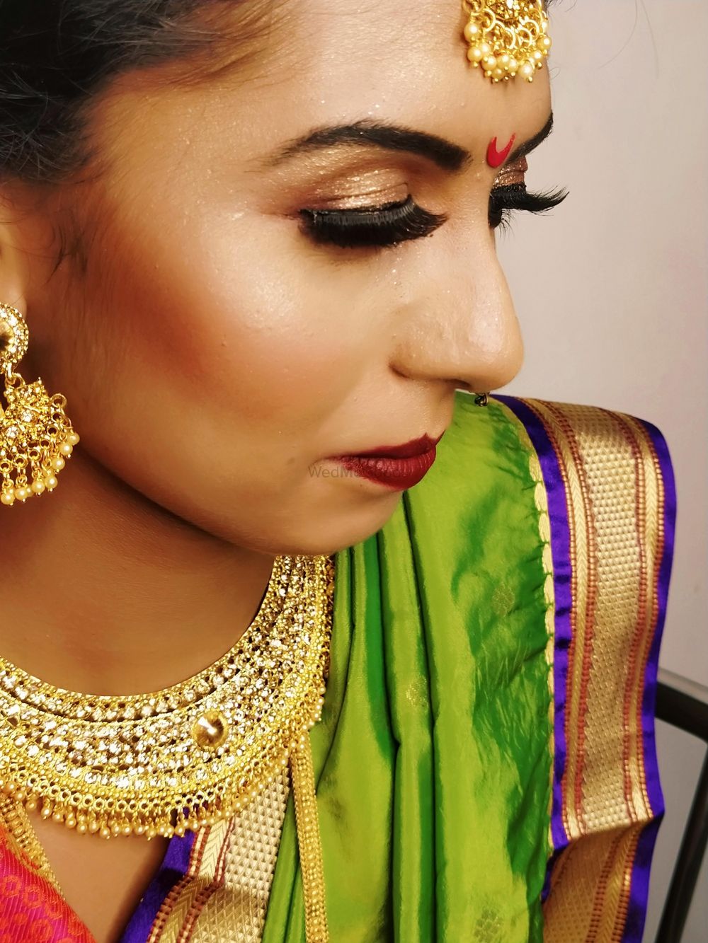 Photo From MAHARAHSTRIAN BRIDE - By Makeup by Shetty