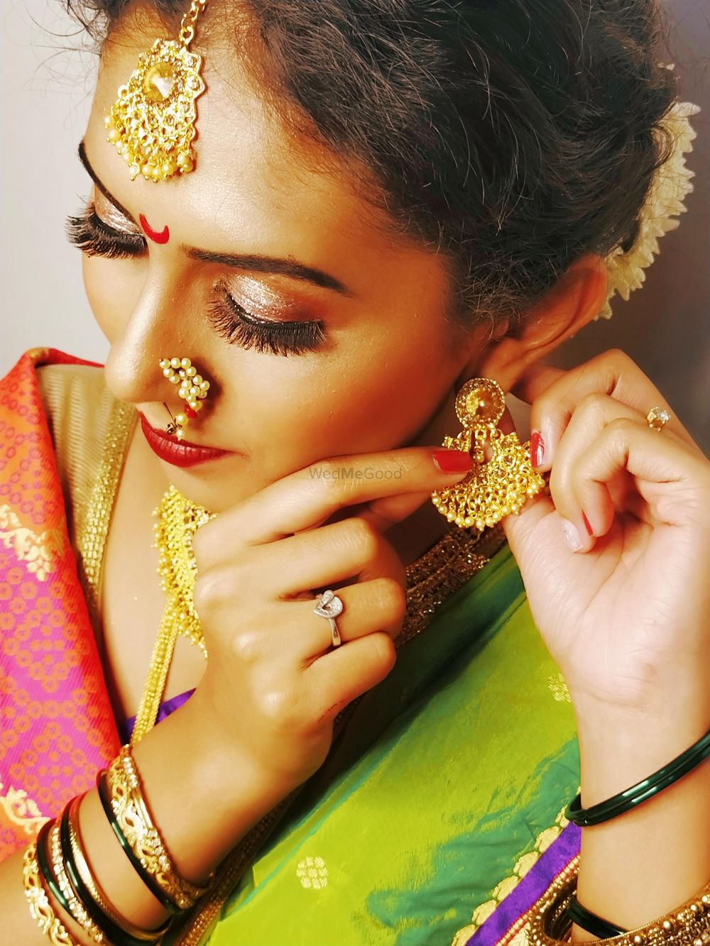 Photo From MAHARAHSTRIAN BRIDE - By Makeup by Shetty