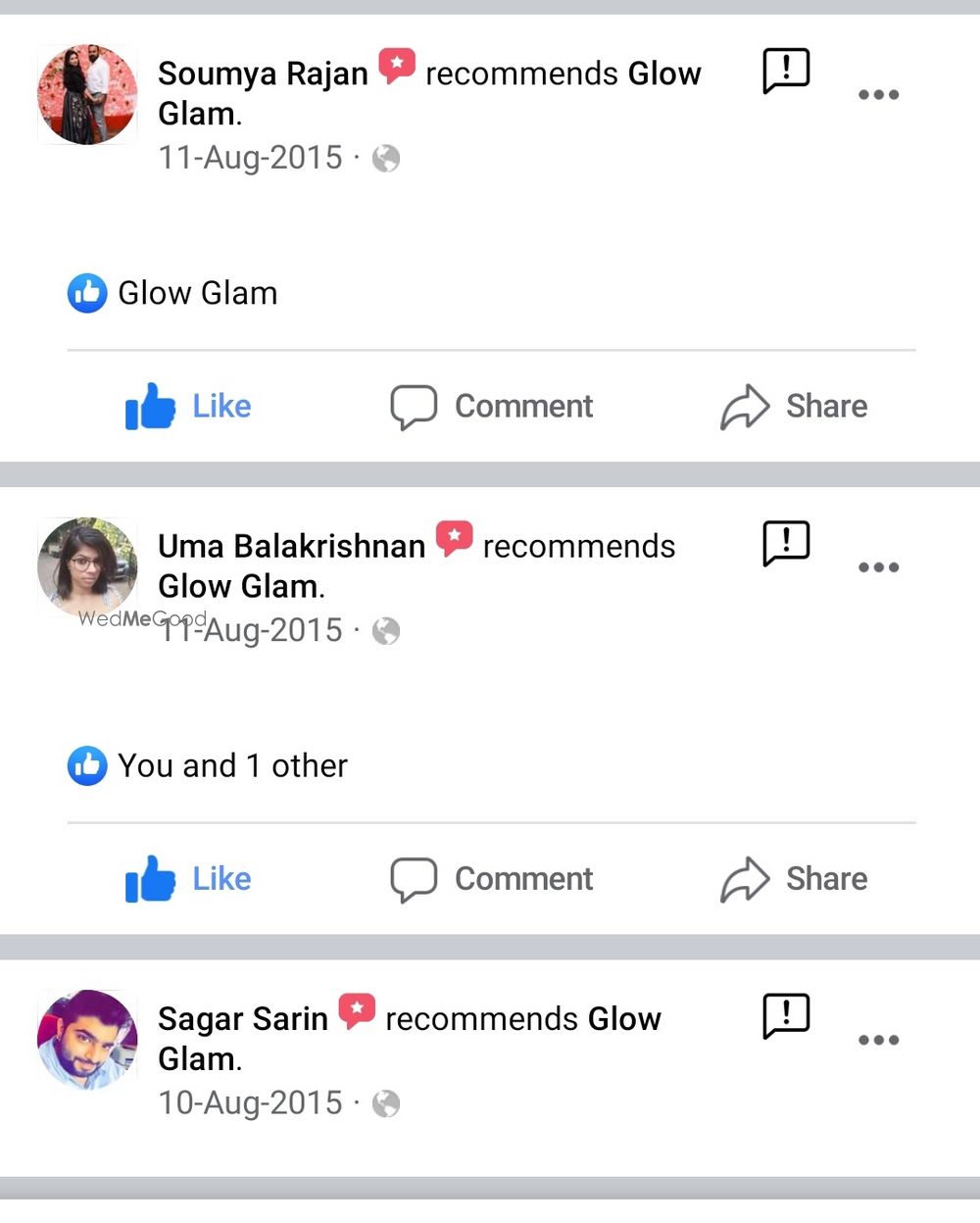 Photo From Clients Feedback - By Glow Glam by Shreya Sarin