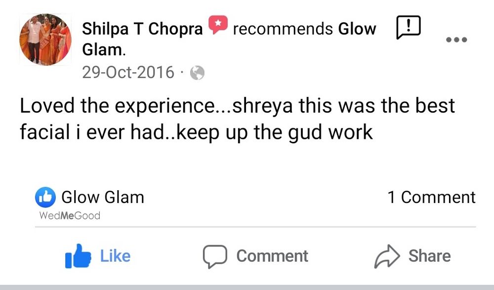 Photo From Clients Feedback - By Glow Glam by Shreya Sarin