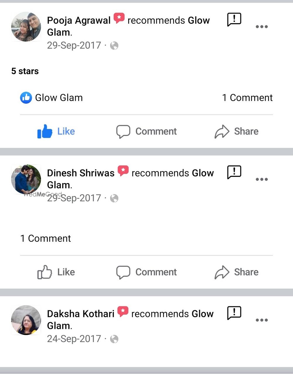 Photo From Clients Feedback - By Glow Glam by Shreya Sarin