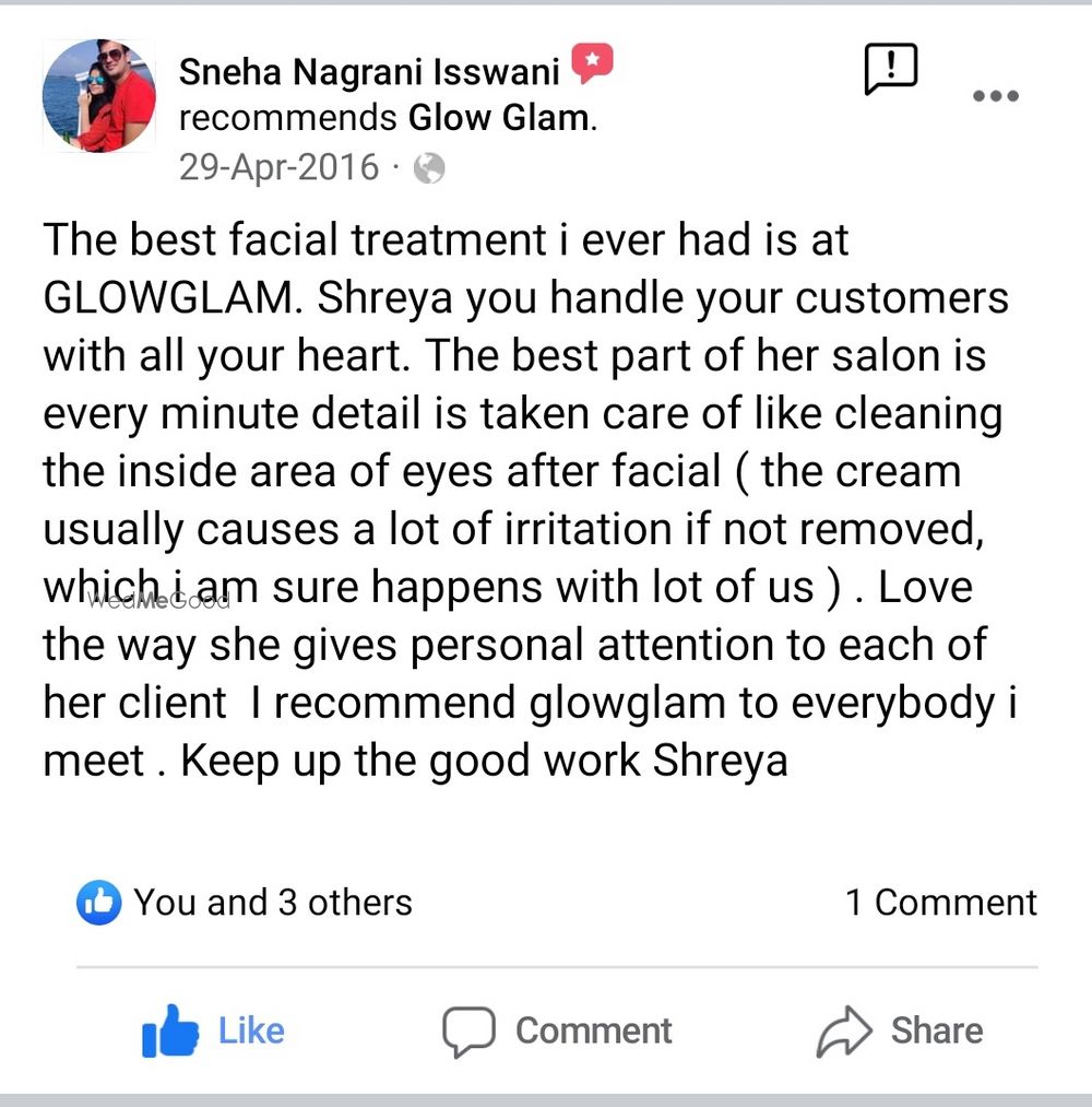 Photo From Clients Feedback - By Glow Glam by Shreya Sarin