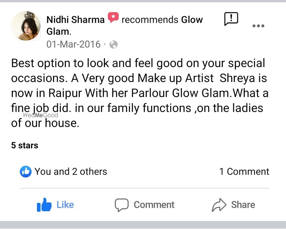 Photo From Clients Feedback - By Glow Glam by Shreya Sarin