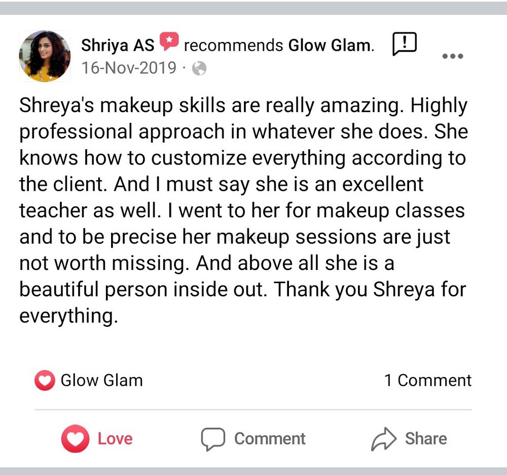 Photo From Clients Feedback - By Glow Glam by Shreya Sarin
