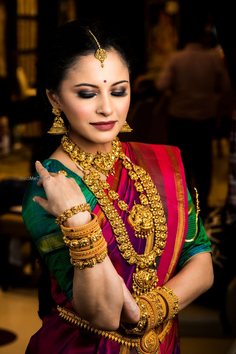 Photo From SouthIndian Bride - By High Heels in Hair Spray N Makeup On