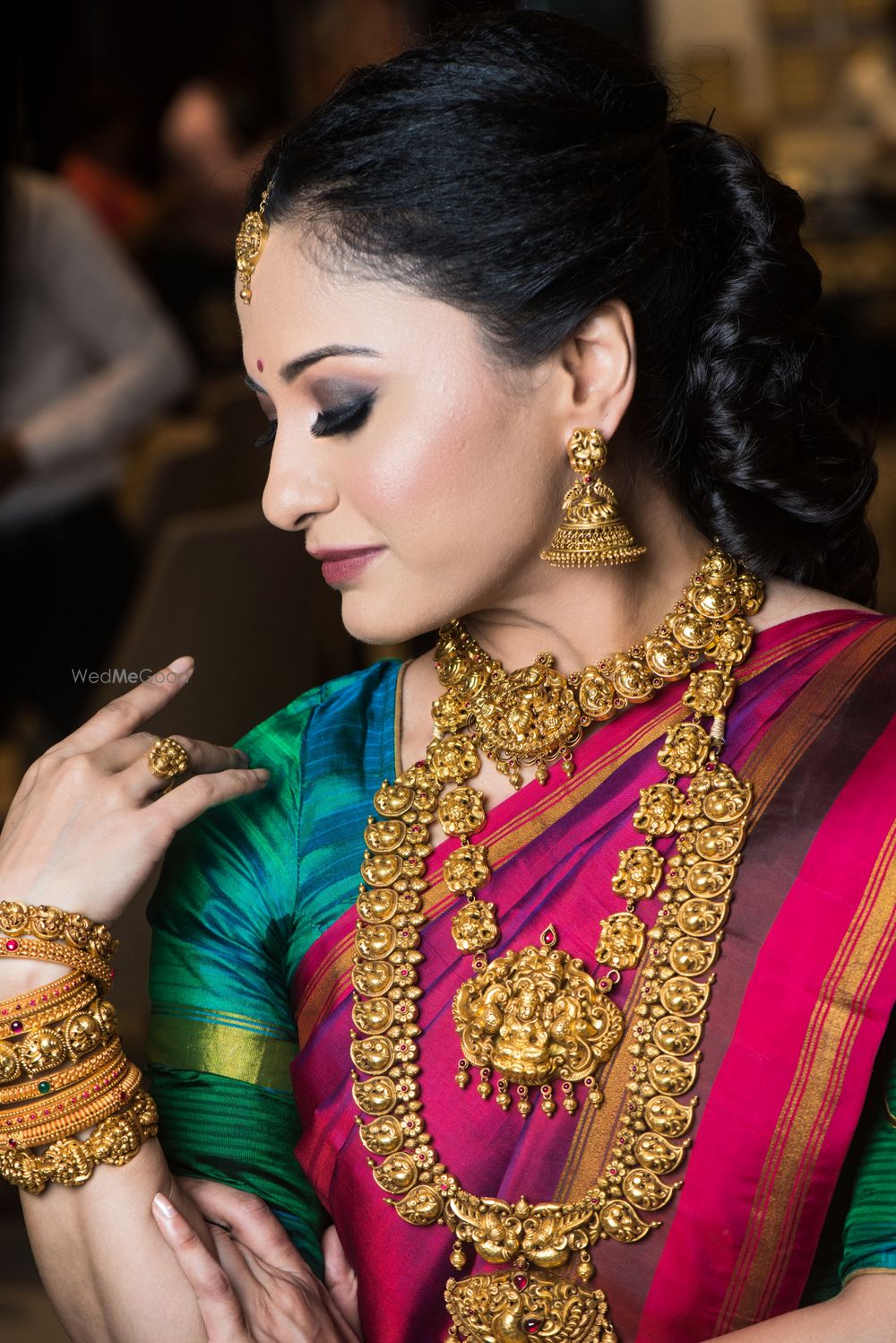 Photo From SouthIndian Bride - By High Heels in Hair Spray N Makeup On