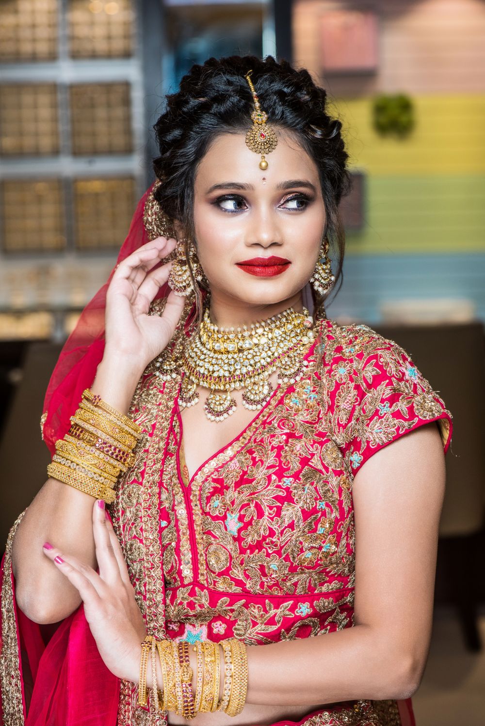 Photo From Punjabi Bride - By High Heels in Hair Spray N Makeup On