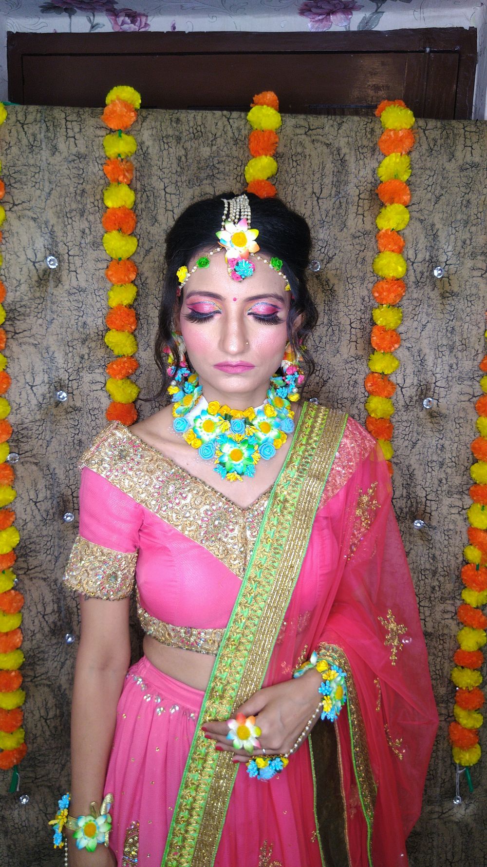 Photo From haldi - By Urvashi Srivastava Makeup Artist