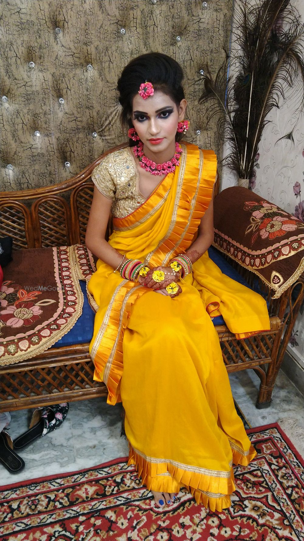 Photo From haldi - By Urvashi Srivastava Makeup Artist