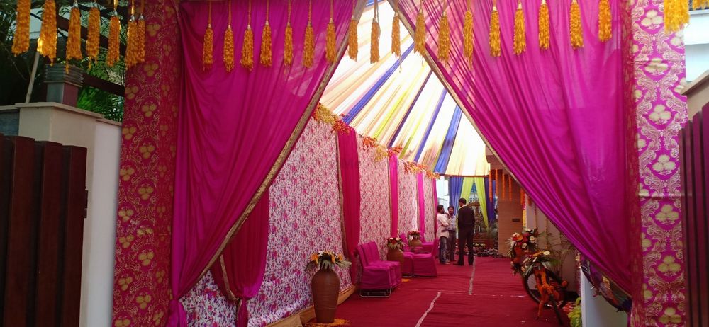 Photo From building decor (mehndi ceremony) - By Apna Caterers & Decorators