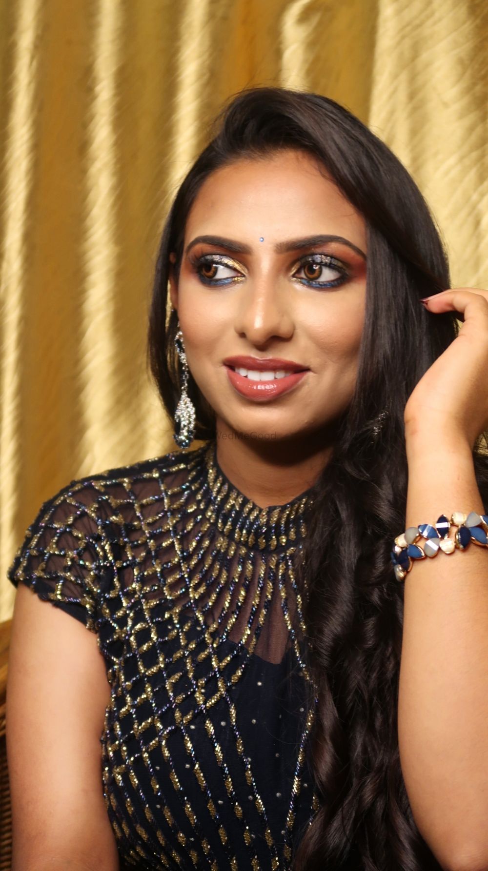 Photo From Blue & silver makeup - By Zara Shah Beauty
