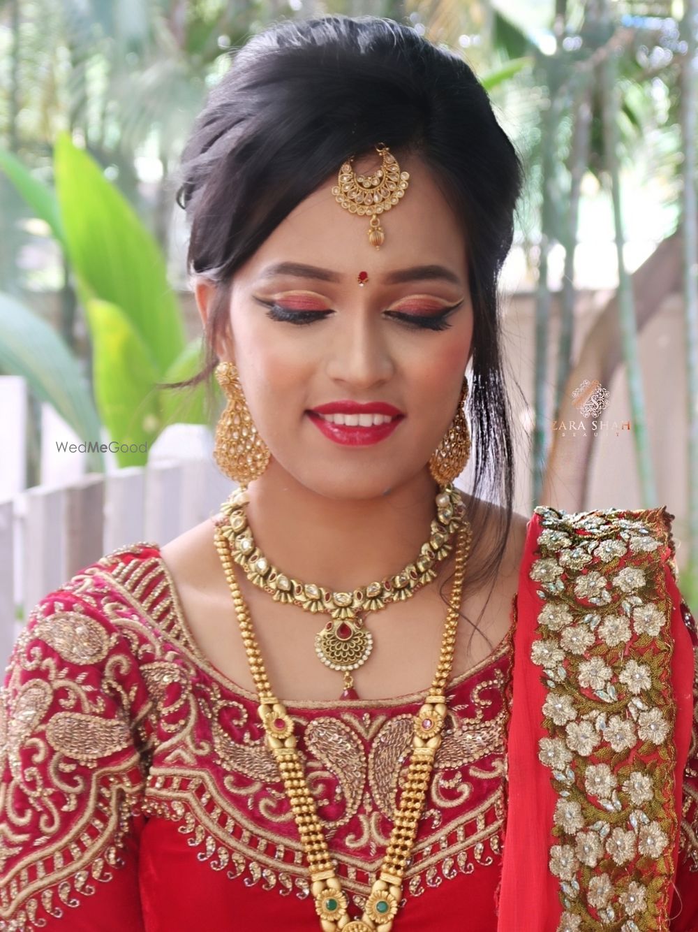 Photo From Traditional Red Bridal Look - By Zara Shah Beauty