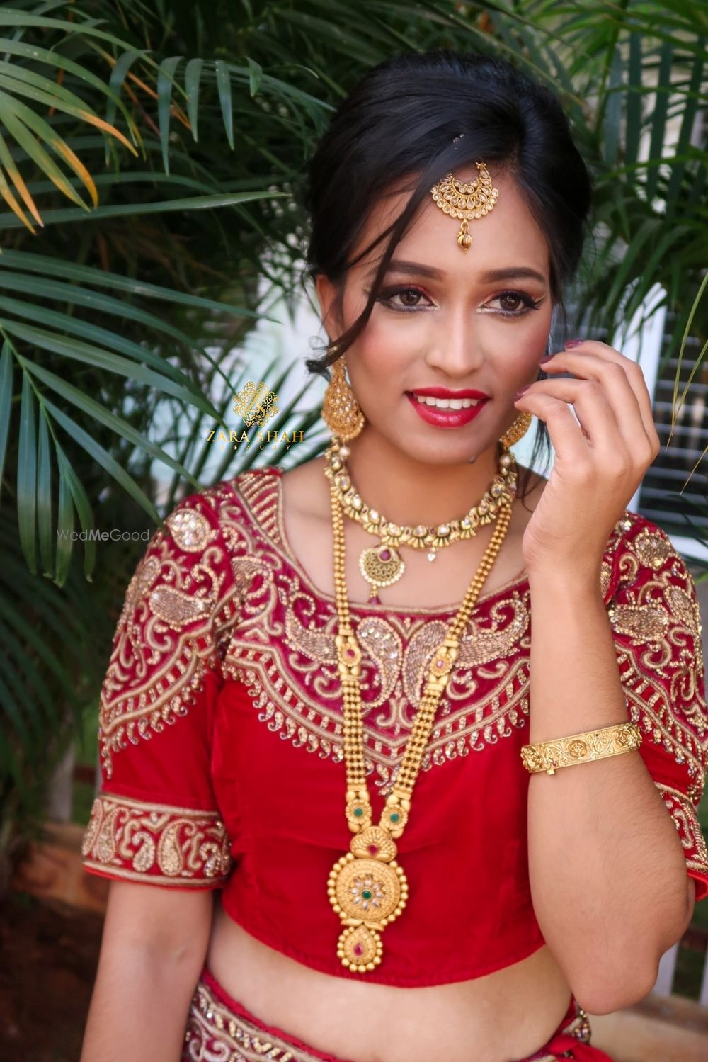 Photo From Traditional Red Bridal Look - By Zara Shah Beauty