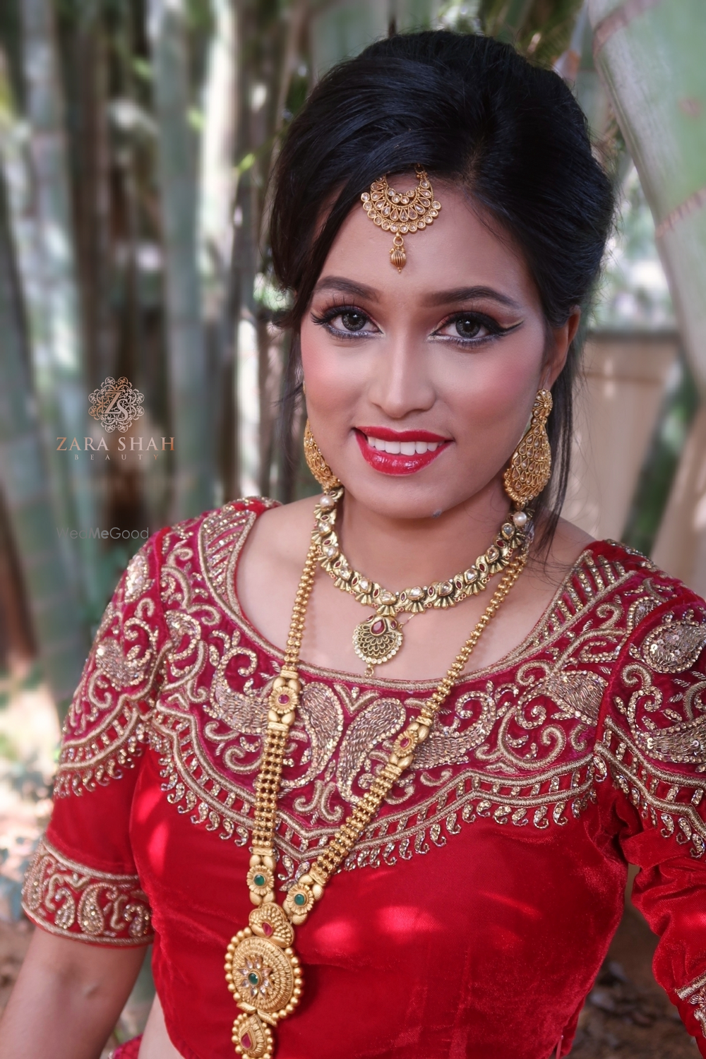 Photo From Traditional Red Bridal Look - By Zara Shah Beauty