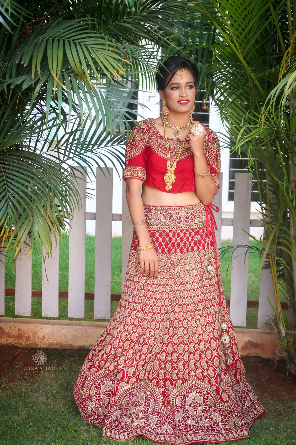 Photo From Traditional Red Bridal Look - By Zara Shah Beauty