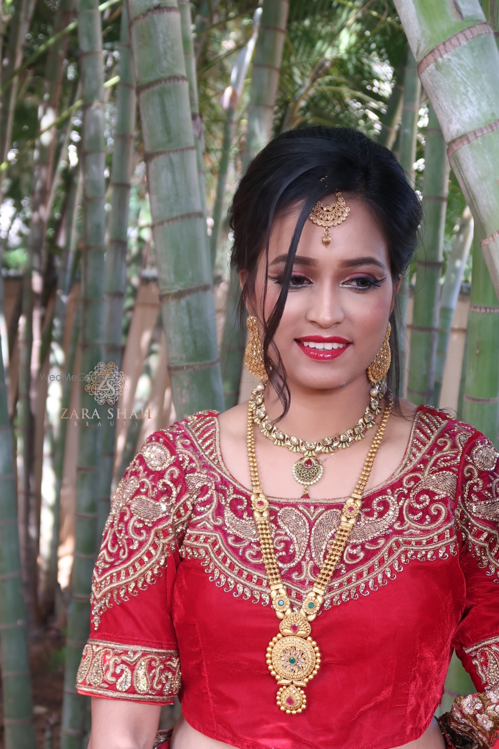 Photo From Traditional Red Bridal Look - By Zara Shah Beauty