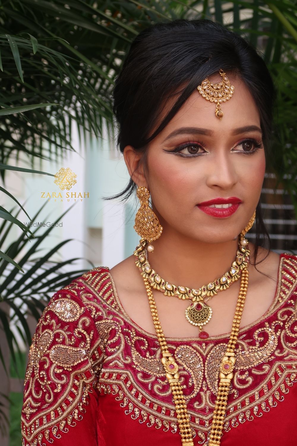 Photo From Traditional Red Bridal Look - By Zara Shah Beauty