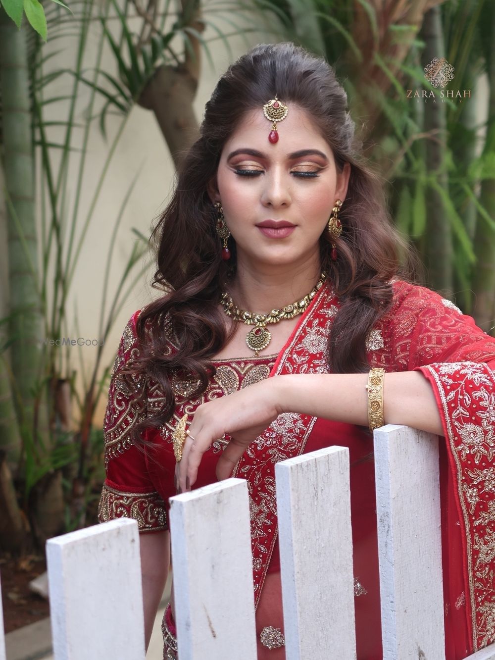 Photo From Traditional Red Bride with Nude lips - By Zara Shah Beauty