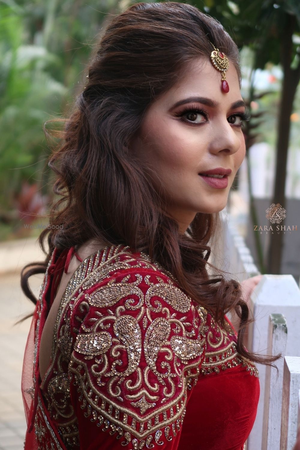 Photo From Traditional Red Bride with Nude lips - By Zara Shah Beauty