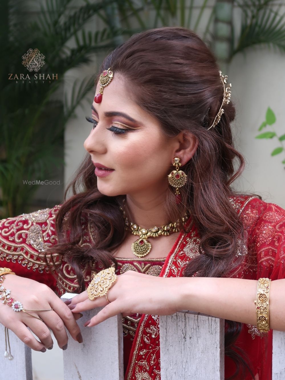 Photo From Traditional Red Bride with Nude lips - By Zara Shah Beauty