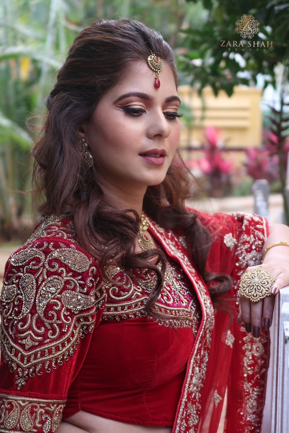 Photo From Traditional Red Bride with Nude lips - By Zara Shah Beauty