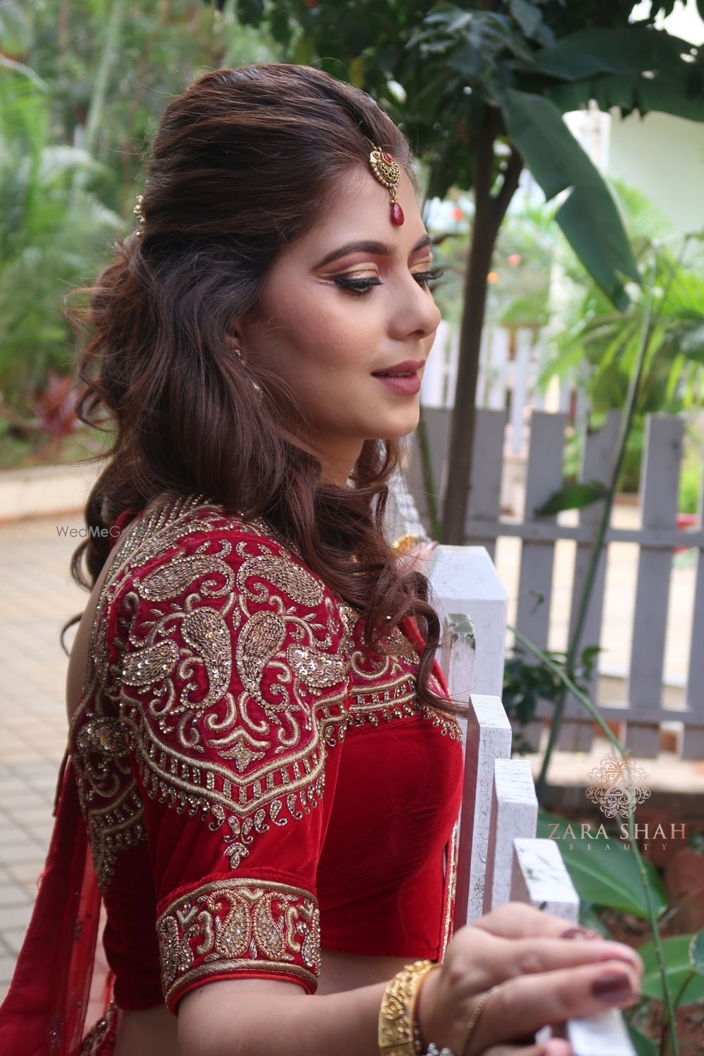 Photo From Traditional Red Bride with Nude lips - By Zara Shah Beauty