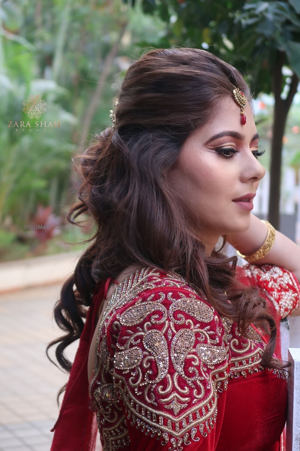 Photo From Traditional Red Bride with Nude lips - By Zara Shah Beauty