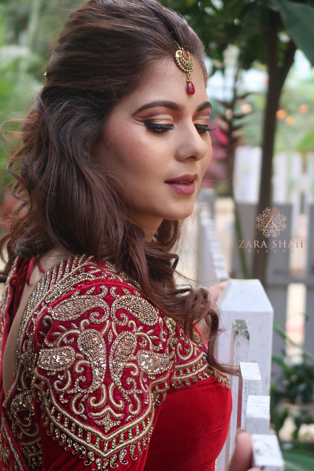 Photo From Traditional Red Bride with Nude lips - By Zara Shah Beauty