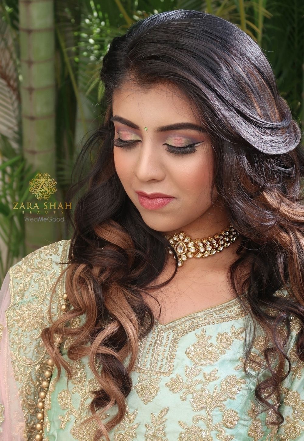 Photo From Pastel Green & Lavendar eyes - By Zara Shah Beauty