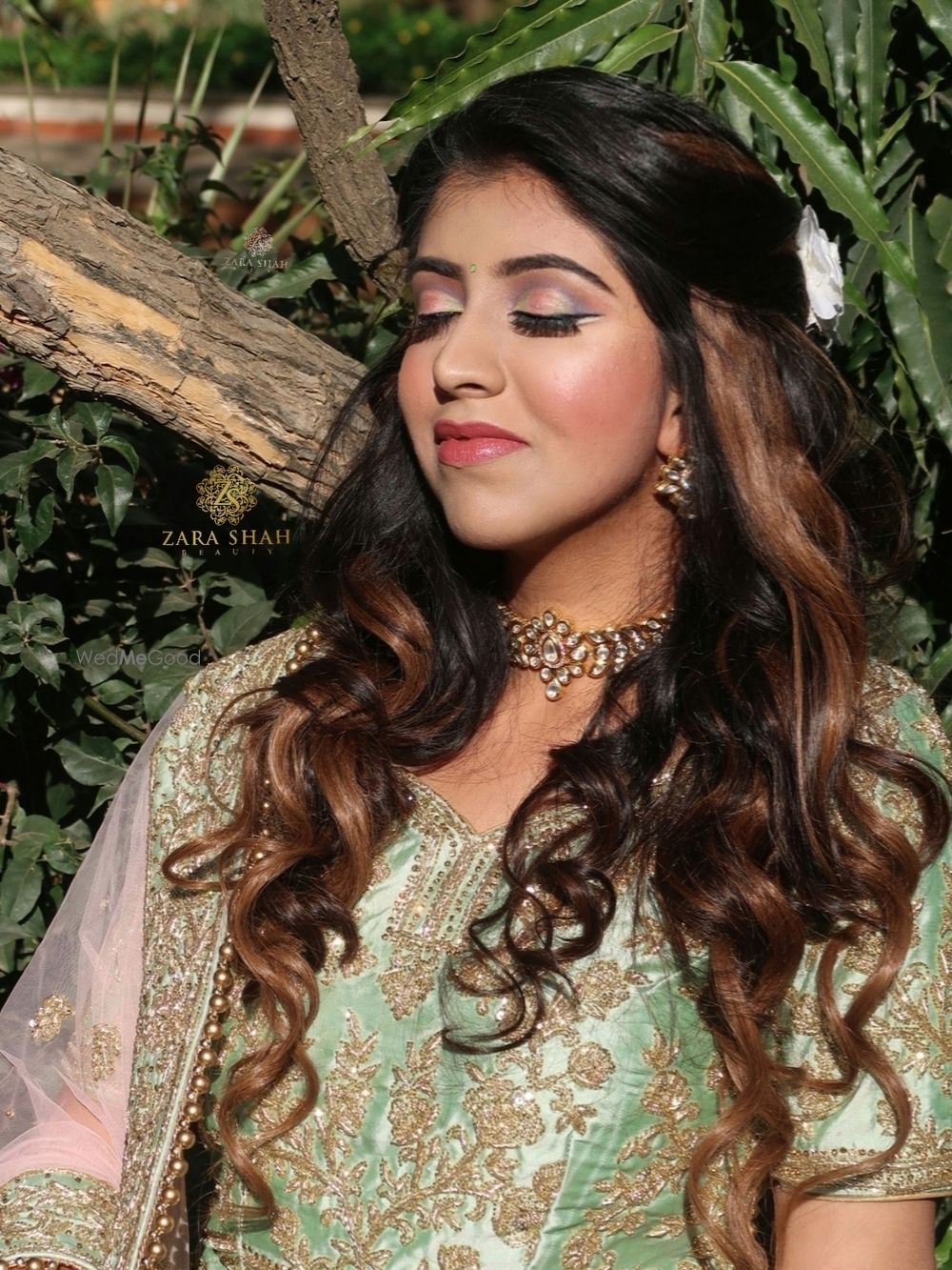 Photo From Pastel Green & Lavendar eyes - By Zara Shah Beauty