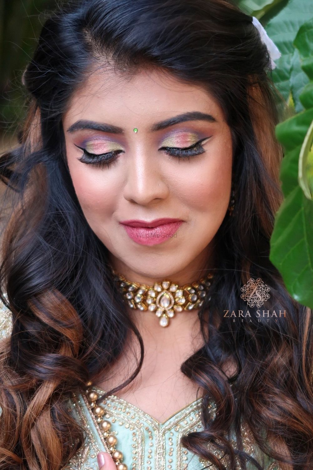 Photo From Pastel Green & Lavendar eyes - By Zara Shah Beauty