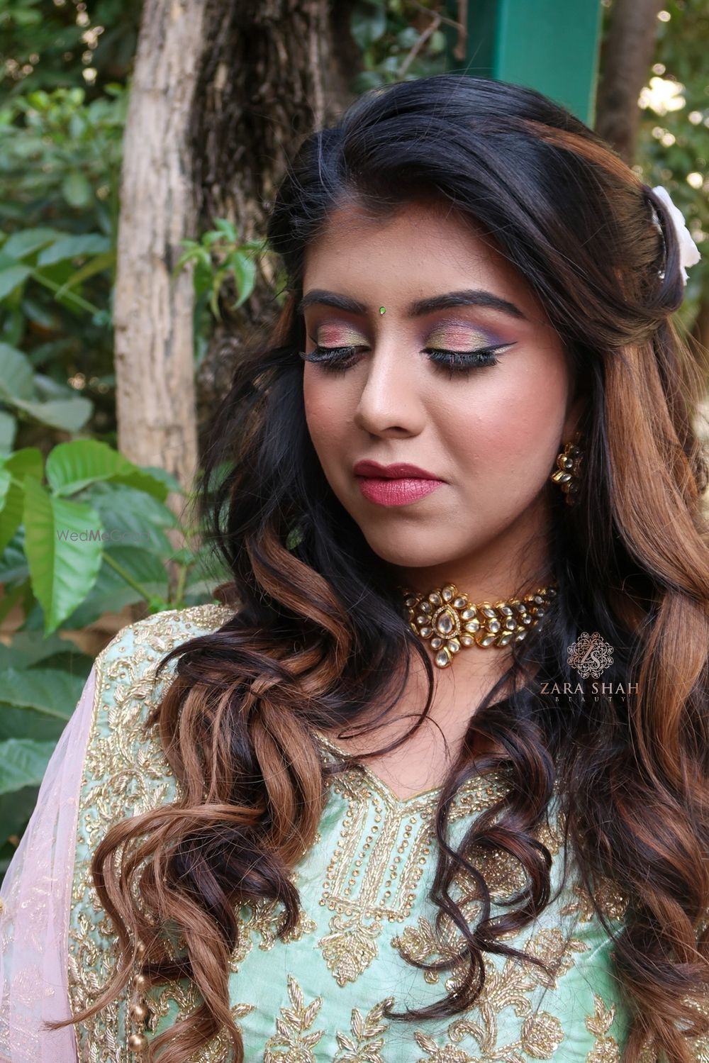 Photo From Pastel Green & Lavendar eyes - By Zara Shah Beauty