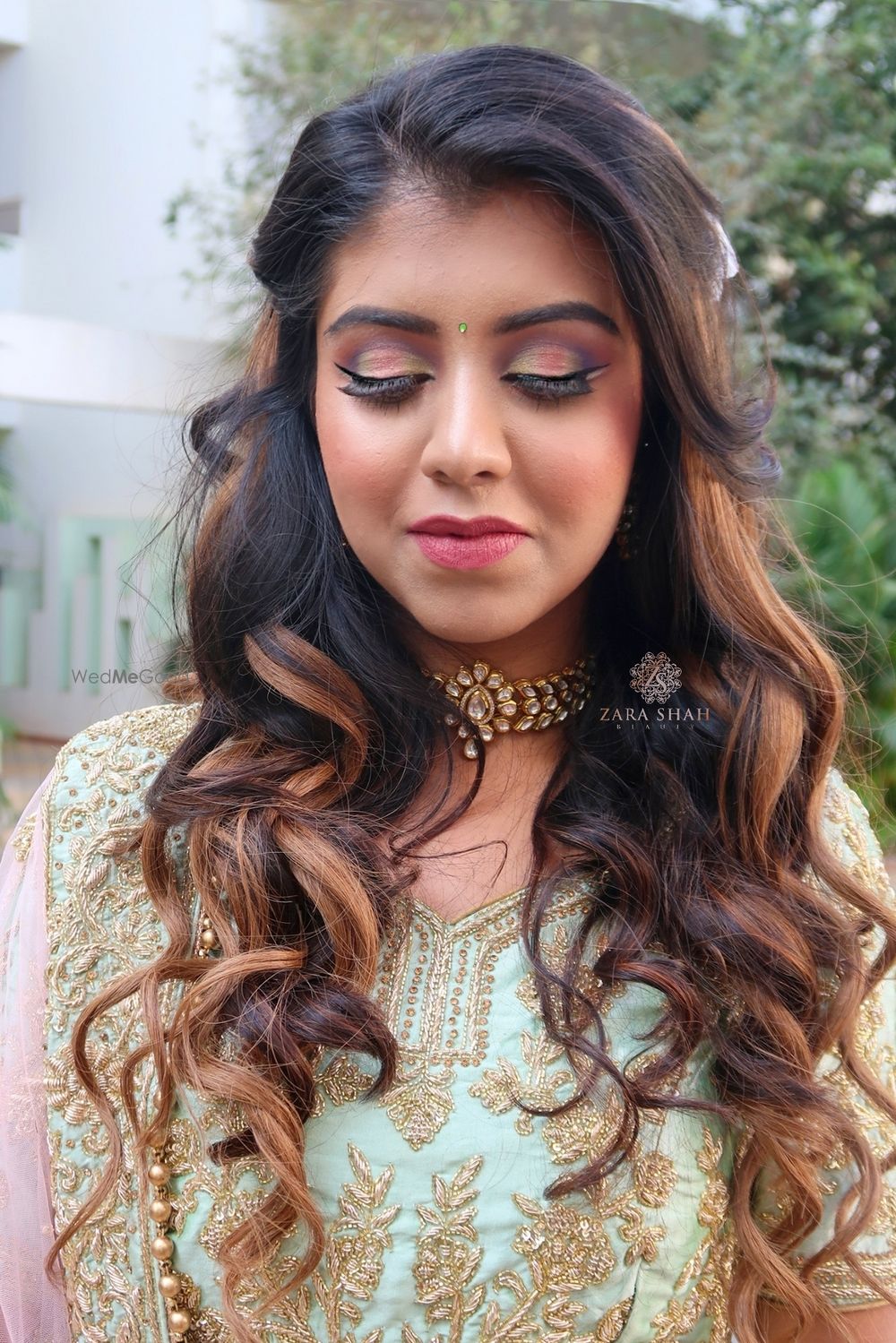 Photo From Pastel Green & Lavendar eyes - By Zara Shah Beauty