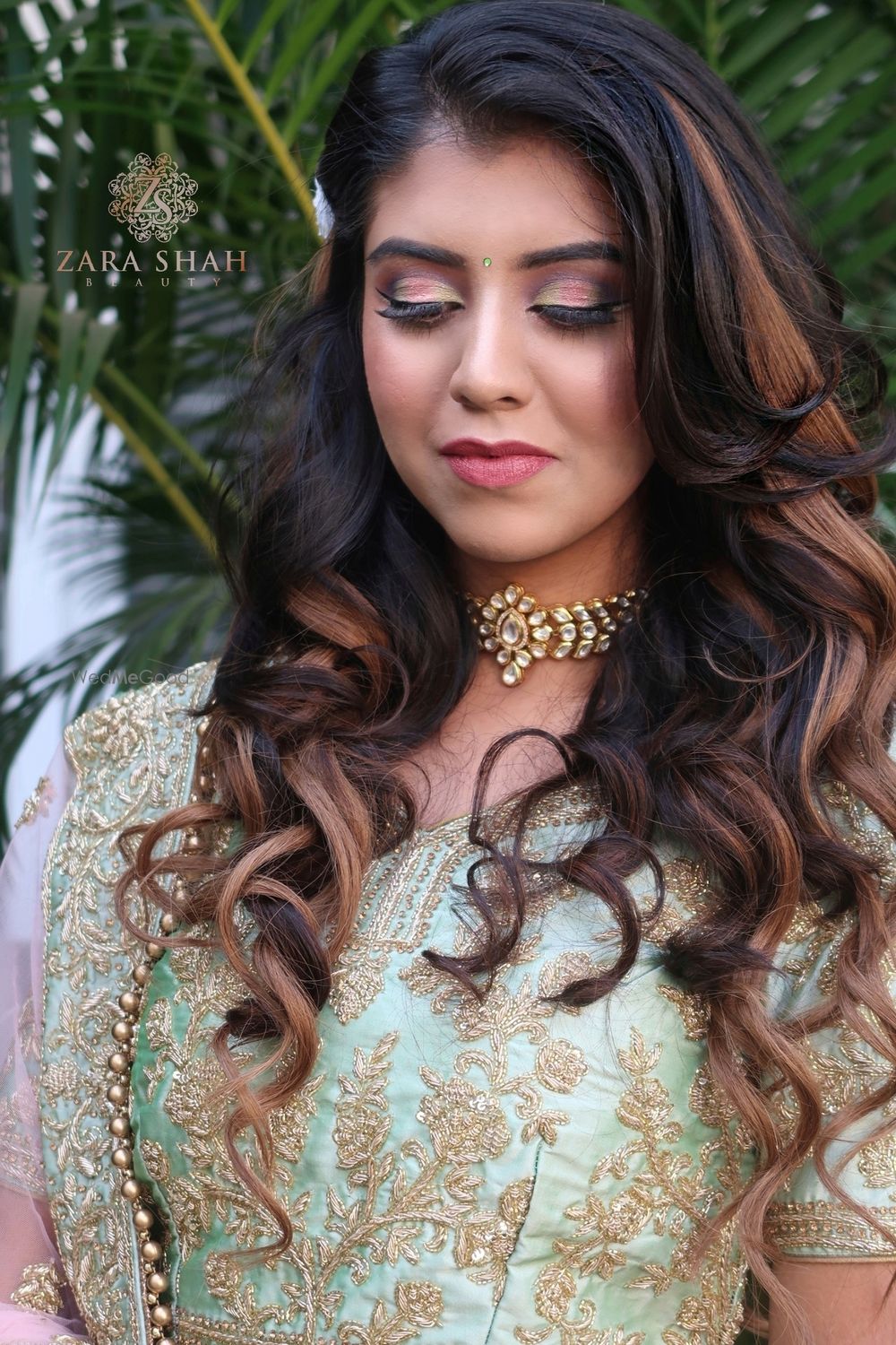 Photo From Pastel Green & Lavendar eyes - By Zara Shah Beauty