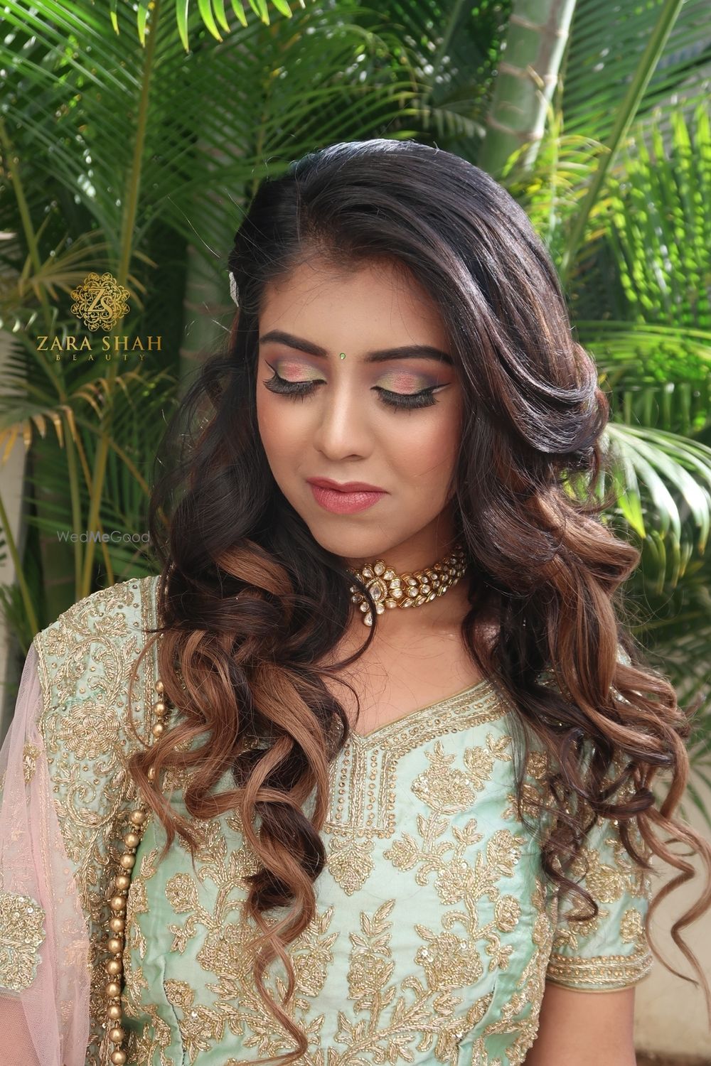 Photo From Pastel Green & Lavendar eyes - By Zara Shah Beauty