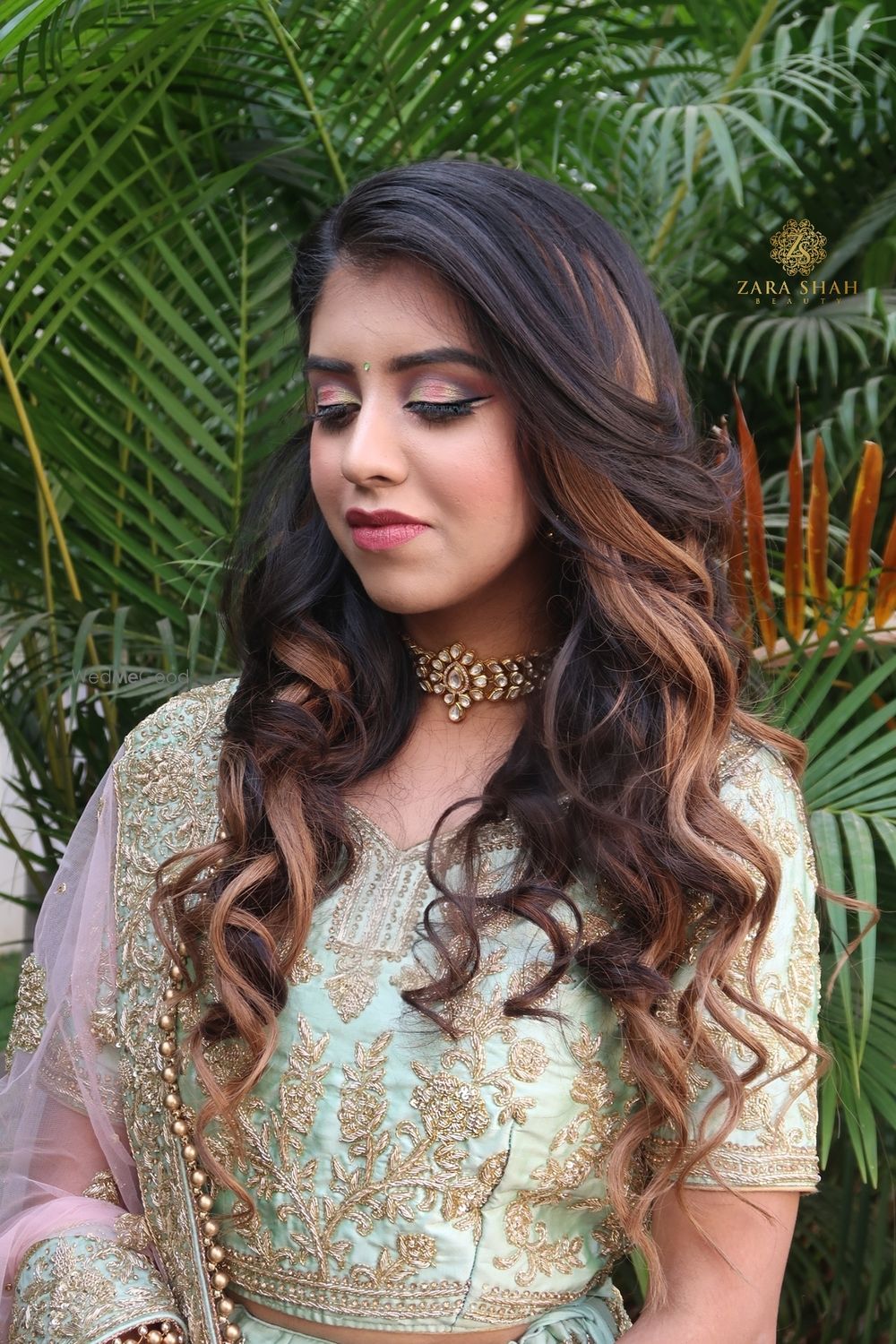 Photo From Pastel Green & Lavendar eyes - By Zara Shah Beauty