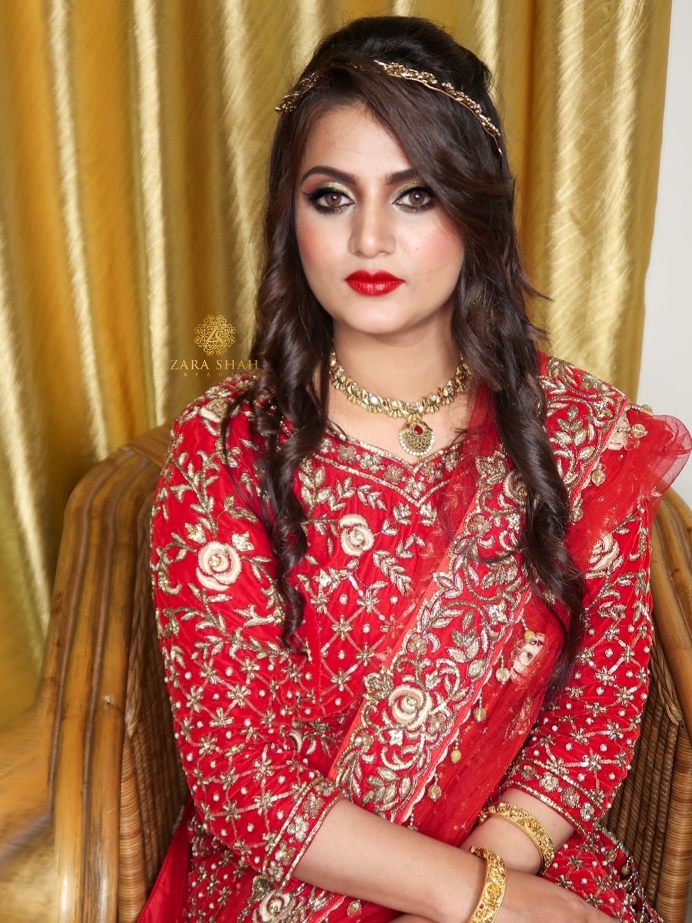 Photo From Nude Glam + Red lips - By Zara Shah Beauty