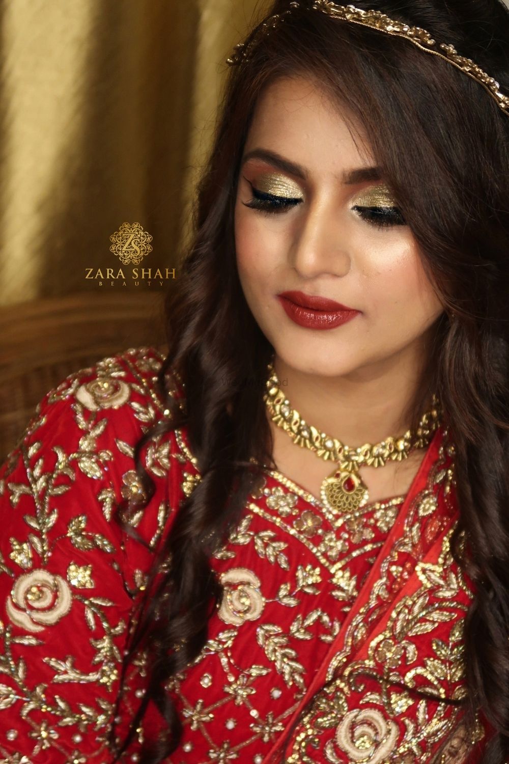 Photo From Nude Glam + Red lips - By Zara Shah Beauty