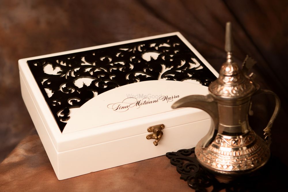 Photo of Wedding invitation box
