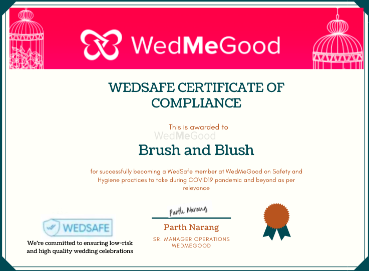 Photo From WedSafe - By Brush and Blush