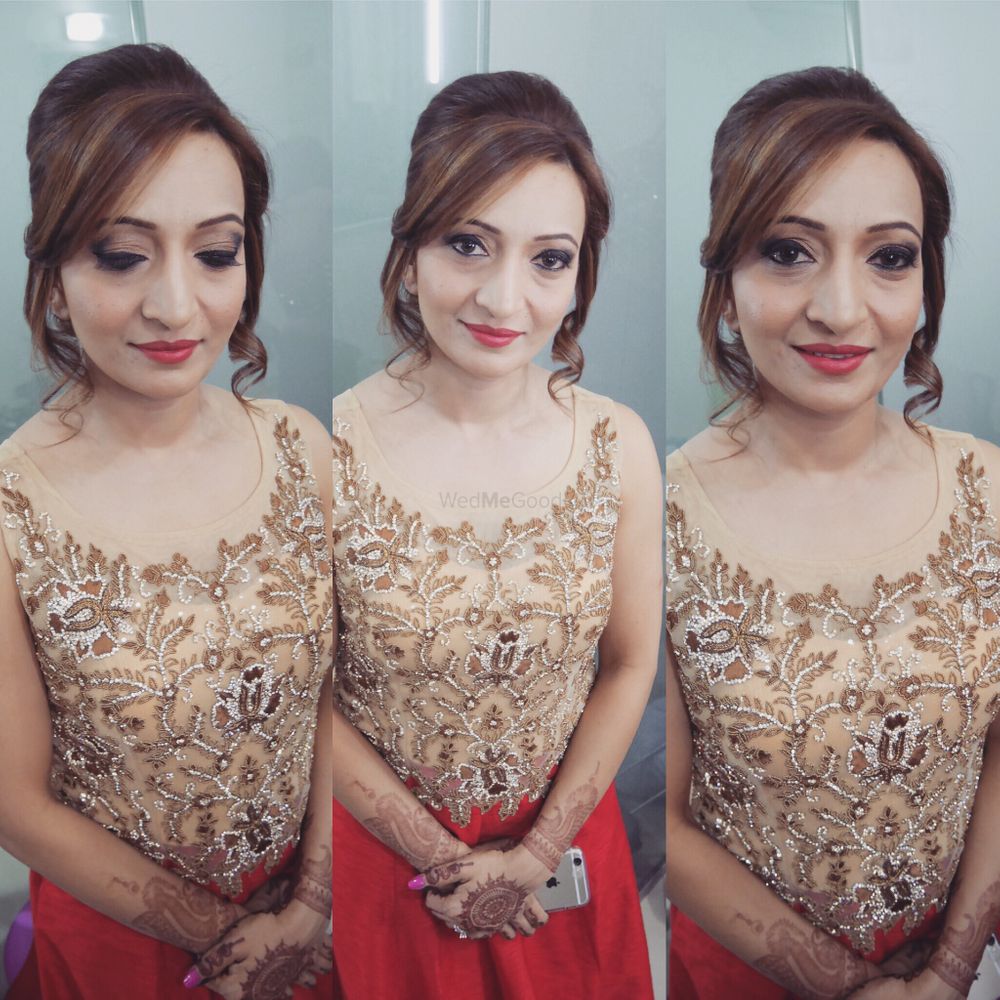Photo From sisters of bride glam looks - By Mumbaimakeupartist by Kisha