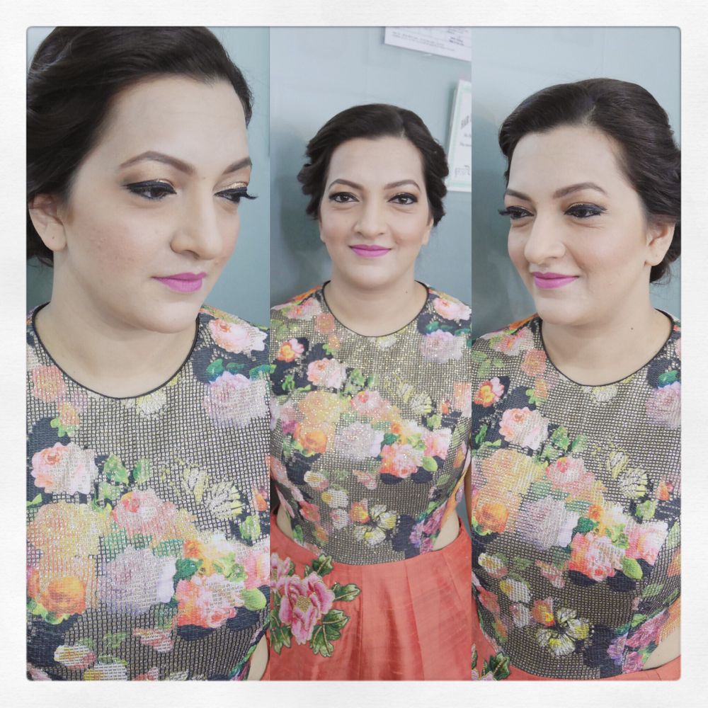 Photo From sisters of bride glam looks - By Mumbaimakeupartist by Kisha