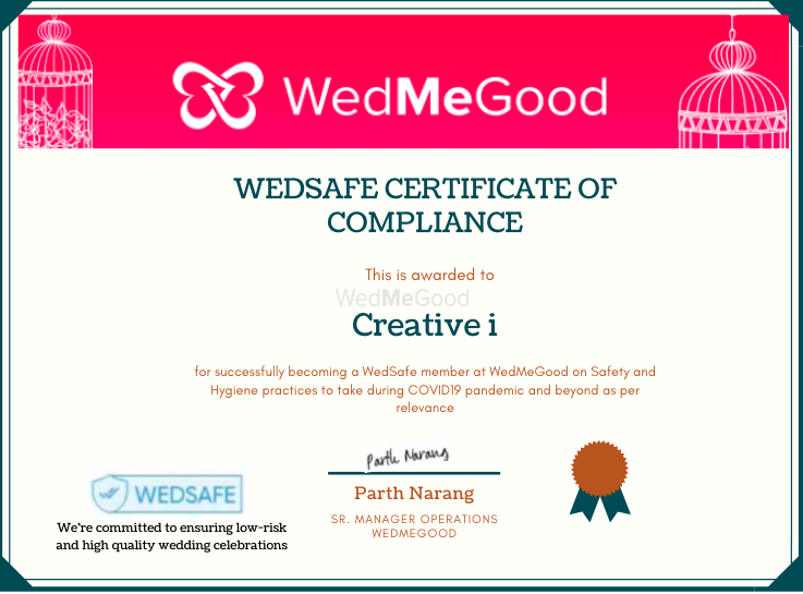 Photo From WedSafe - By Creative i