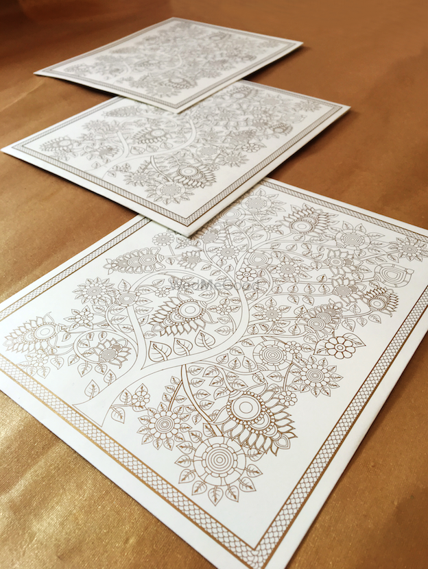 Photo From Kalamkari Inspired Card - By Design Dimensions