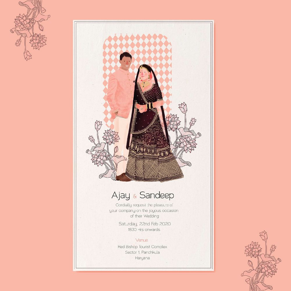 Photo From Ajay weds Sandy - By Aarti Malik Invitations